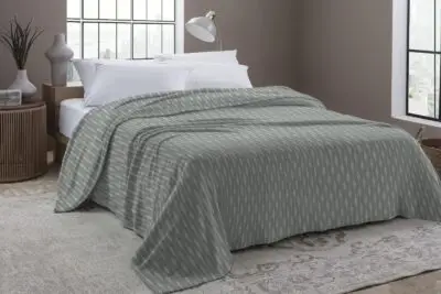 <b>CAMESA Loft Estampado</b> | 1½ Plaza | Microfibra 100% Poliéster | Liviano y Calentito - Imagen 8