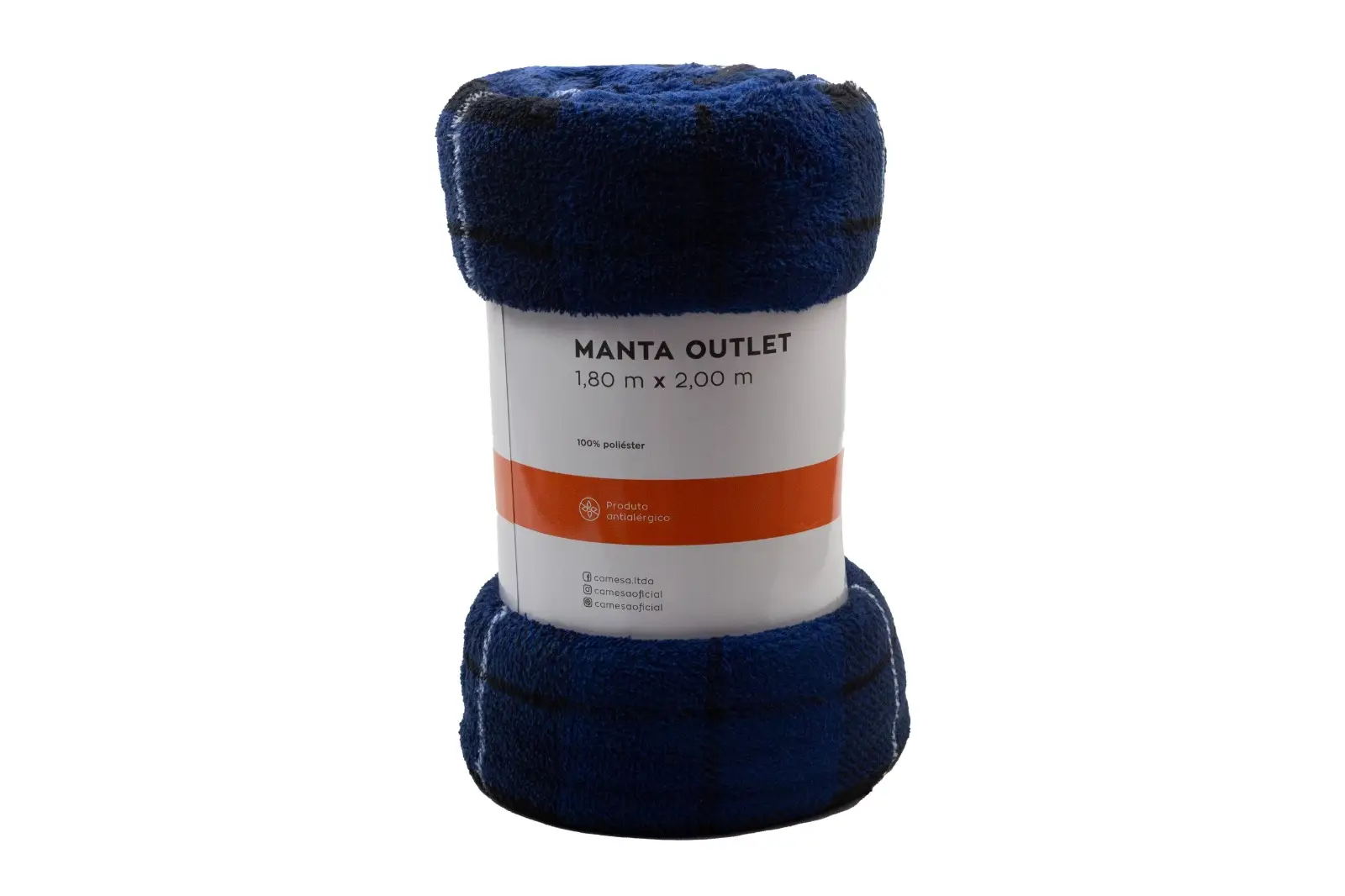 <b>CAMESA Manta Cuadrille Outlet</b> | 100% Poliéster | 1.80x2m | Suave y Calentita - Imagen 4